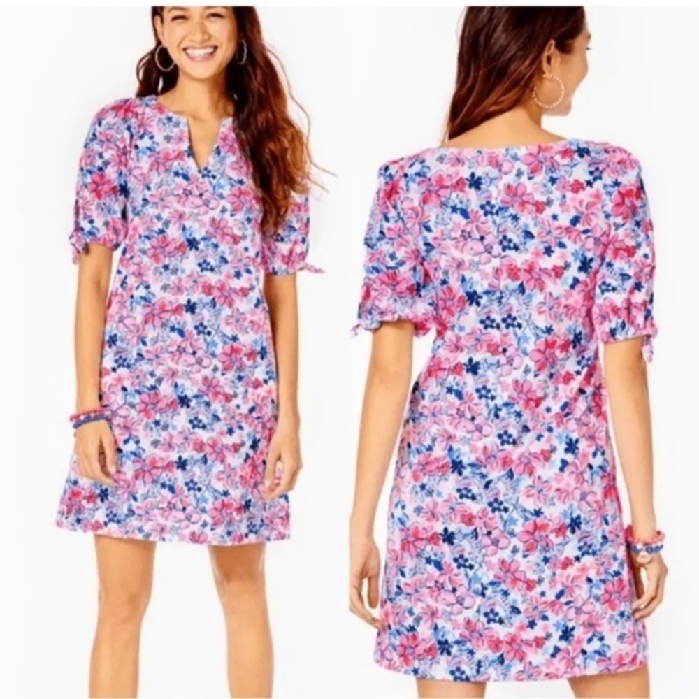 NWT Lilly Pulitzer Resort White Party like a Lobster Easley dress size small